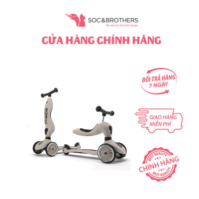 Xe scooter trẻ em Scood And Ride Highwaykick 1 - Màu Ash