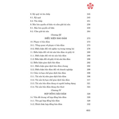 9 Biện Pháp Bảo Đảm Nghĩa Vụ Hợp Đồng (Quy Định, Thực Tế Và Thiết Kế Giao Dịch Theo Bộ Luật Dân Sự Hiện Hành) - (Tái bản lần thứ 3, có sửa chữa, bổ sung) 