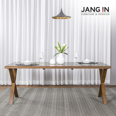 Bộ Bàn Ăn Forest 6 Chỗ Ghế 3 + Ghế Dài Jang In