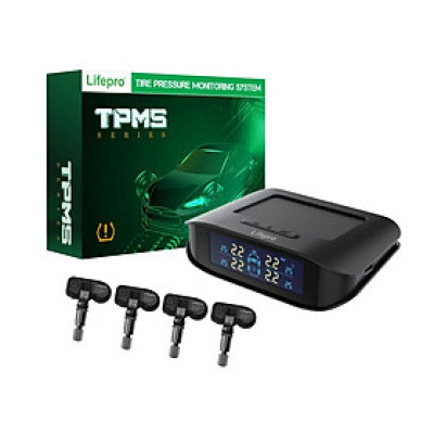 Cảm biến áp suất lốp ô tô Lifepro L638 Hàng chính hãng