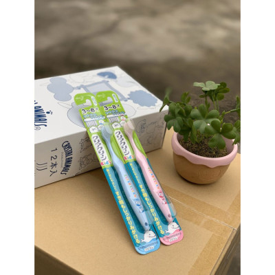 Bàn chải đánh răng KAO trẻ em từ 3 - 8 tuổi nội địa Nhật Bản
