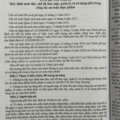 Sách Luật An Toàn Thực Phẩm – Công Tác Thanh Tra Kiểm Tra Bảo Đảm An Toàn Vệ Sinh Thực Phẩm Trong Các Đơn Vị, Doanh Nghiệp, Quán Ăn, Nhà Hàng, Khách Sạn - V2305D