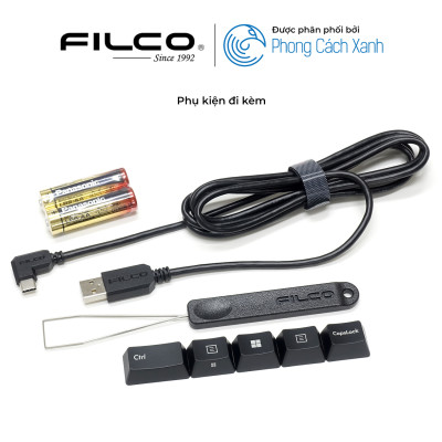 Bàn phím cơ Filco Majestouch Convertible 3 - Tenkeyless - Hàng Chính Hãng