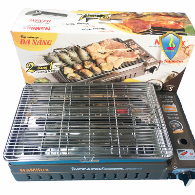 Bếp nướng gas đa năng Namilux GM2120PS - HÀNG CHÍNH HÃNG NAMILUX (MP)