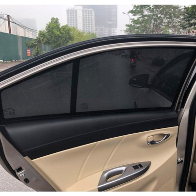 Bộ Rèm Chắn Nắng Nam Châm dành cho xe Toyota Vios 2014-2018