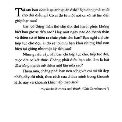 Lời Của Nietzsche Cho Người Trẻ - Tập 2: Tri Thức - Nghệ Thuật - Lối Sống