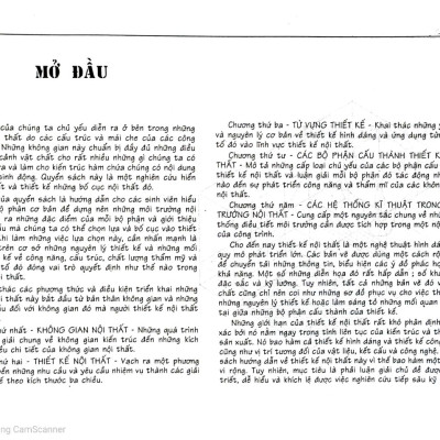 Thiết Kế Nội Thất  (Nhà xuất bản xây dựng)