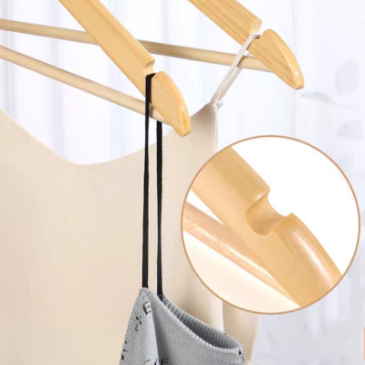 Bộ 10 /20/30 Móc Treo Áo Bằng Gỗ Tự Nhiên LUXURY ONE