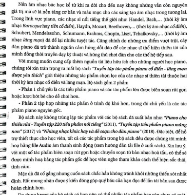 Tuyển Tập Tác Phẩm Piano Cổ Điển-Lãng Mạn Được Yêu Thích - Tập 2 (Tái Bản 2023)