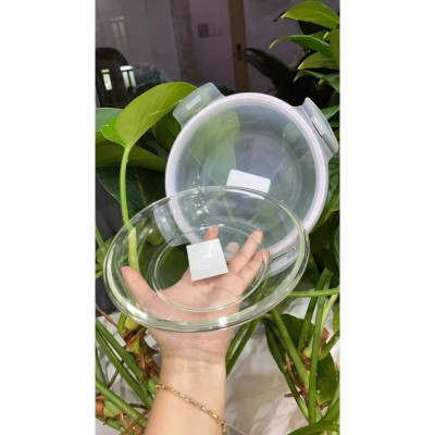 Hộp Thủy Tinh Chịu Nhiệt Cao Cấp Nắp Vòm LLG883 18cm (cam kết hàng chính hãng)