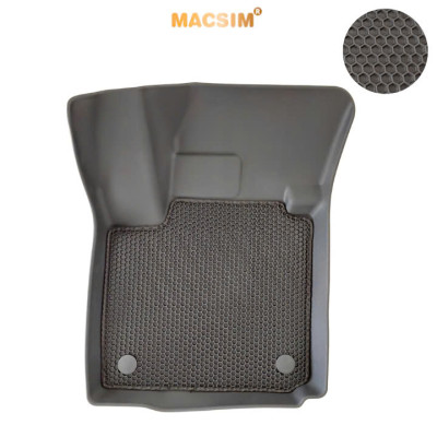 Thảm 2 lớp (sd3) dạng lưới lục giác Suzuki XL7/ Suzuki Ertigar (đen) bề mặt cao su siêu sạch nhãn hiệu Macsim