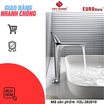 VÒI LAVABO ĐỒNG THAU NÓNG LẠNH EUROVINTO CAO CẤP MÃ YZL-202010