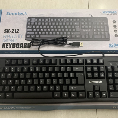 Bàn phím SIMETECH SK212 siêu bền - hàng chính hãng