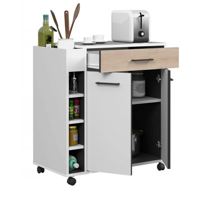 Tủ nhà bếp bằng gỗ cho gia đình thiết kế hiện đại SMLIFE Dimao