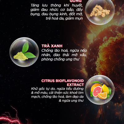 Thức uống bổ sung vitamin tăng năng lượng DMAXX NO SUGAR DAMODE hộp 30 gói