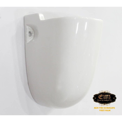 Chậu Lavabo sứ men Nano tuyết chân treo Eurolife EL-LVB01 (Trắng)