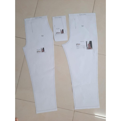 Rập giấy A0 mã 1483 - rập đầm sơ mi (BẢN VẼ)