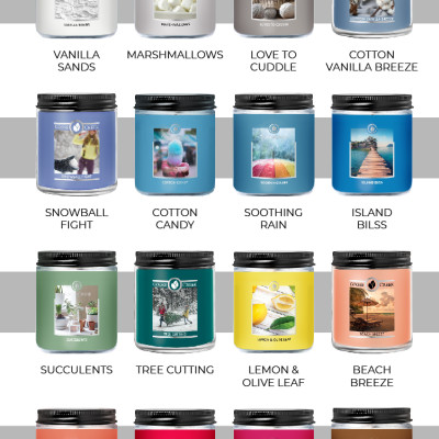 Nến ly Goose Creek (200g) - Succulents