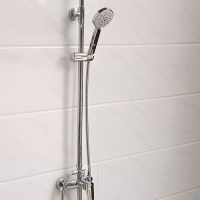 Cây sen nóng lạnh Đồng mạ Chrome Eurolife EL-S924 (Trắng bạc)