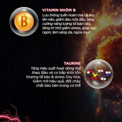 DMAXX thức uống bổ sung vitamin năng lượng không đường DAMODE 71 gói màu đỏ mỗi gói 2,2gr