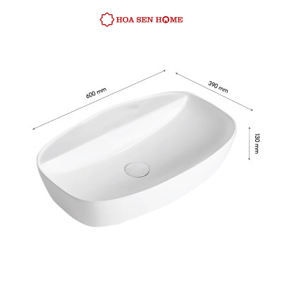 Lavabo TUSLO L007 mang đến vẻ đẹp tinh tế với thiết kế đơn giản nhưng sang trọng. Chất liệu gốm sứ cao cấp cùng công nghệ Nano Ceramic giúp sản phẩm bền bỉ và dễ dàng vệ sinh, là lựa chọn hoàn hảo cho không gian phòng tắm hiện đại.