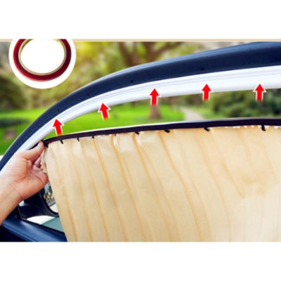 Rèm che nắng ô tô Toyota Wigo Vải lụa mềm gắn nam châm Cao Cấp