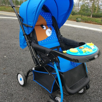 Xe Đẩy Trẻ Em 2 Chiều Có Nhạc Baobaohao 709N - Xanh