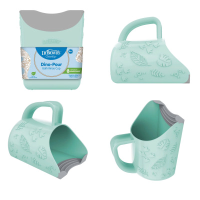 [ BL007 ] Ca tắm gội Dr. Brown’s CleanUp Dino-Pour (0m+)