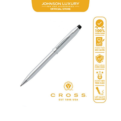 Bút Ký Doanh Nhân Cao Cấp CROSS Century II Mạ Chrome Bóng