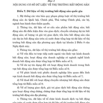 Các văn bản hướng dẫn thi hành Luật kinh doanh bất động sản năm 2023 (sửa đổi, bổ sung năm 2024) - bản in 2025