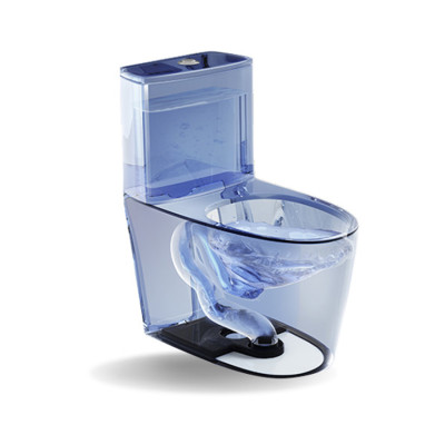 Bồn cầu một khối TUSLO COC 6224 cao cấp, mẫu đẹp, công nghệ xả xoáy 360 độ hiện đại - Hoa Sen Home - Hàng chính hãng