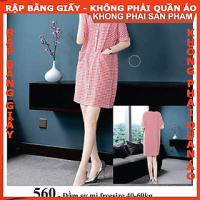 Rập giấy A0 đầm nữ mã 560 (BẢN VẼ)