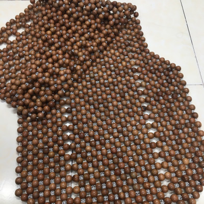 Đệm Lót Ghế Xe Ô Tô Hạt Gỗ Hương Cao Cấp Hạt 1.8cm ( Mian.vn )