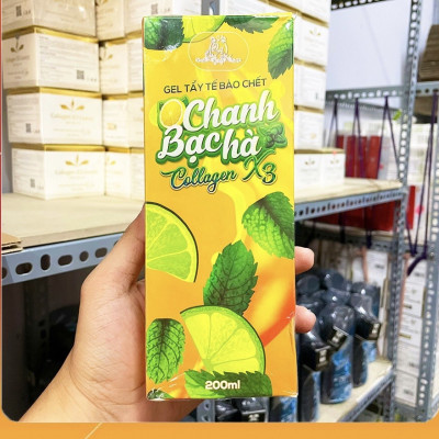 Kem Body Luxury Collagen X3 và Gel Tẩy Tế Bào Chanh Bạc Hà