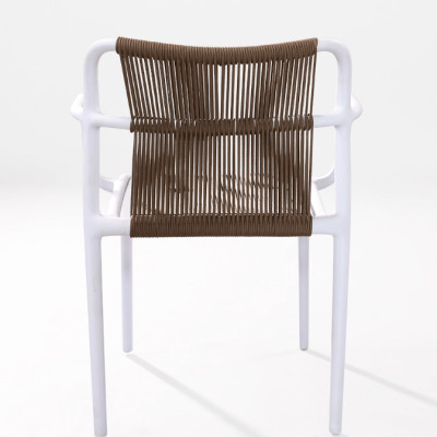 Ghế nhựa nhập khẩu dây đan Juno Sofa cao cấp JNST 3039CT 60 x 52 x 81 cm