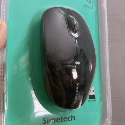 CHUỘT BLUETOOTH CHỐNG ỒN SIMETECH V7100B - HÀNG CHÍNH HÃNG GIAO MÀU NGẪU NHIÊN