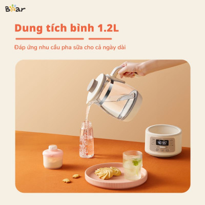 Máy đun nước hâm sữa Bear WW-4H12L Hàng chính hãng