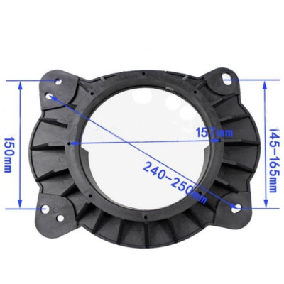 Vòng đệm loa/ Dưỡng loa bầu dục đường kính 16cm cho Ford, Subaru Vios đế loa cánh ovan dòng xe Toyota, ford, lexus