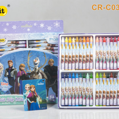 Bút sáp 36 màu Thiên Long CR-C033/FR