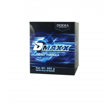 DMAXX thức uống bổ sung vitamin năng lượng có đường DAMODE 10 gói dùng thử màu xanh