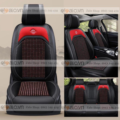 Áo trùm lót bọc ghế da xe ô tô Toyota Corolla Cross da hạt gỗ tự nhiên CAO CẤP