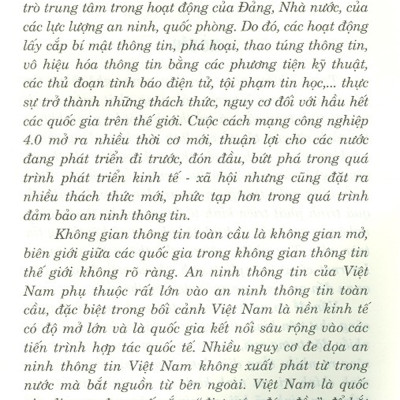 Chính Sách, Pháp Luật Về An Ninh Thông Tin Của Các Nước Trên Thế Giới
