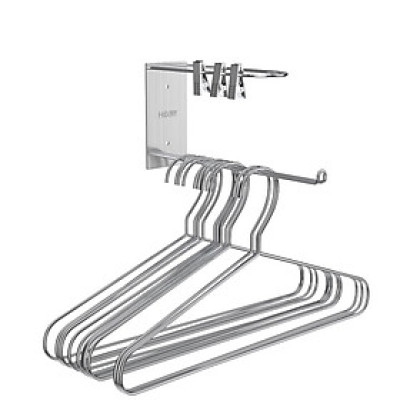 Giá treo móc kẹp phơi quần áo gắn tường inox 304 Hobby home decor GPM1