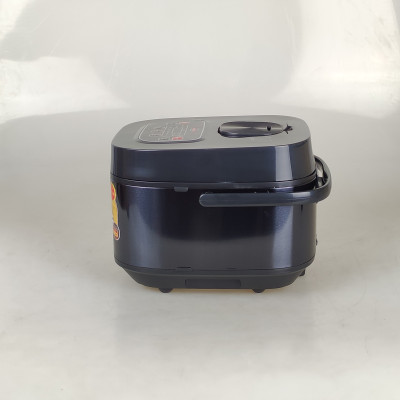 Nồi cơm điện tử lòng niêu 1.8L Ladomax màu đen, công suất 700W, tráng men chống dính-Hàng chính hãng