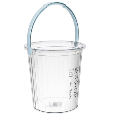 Xô trong 10L Hokori 5228, Xô đựng nước trong suốt, Xô lau nhà nhựa trong suốt dày dặn