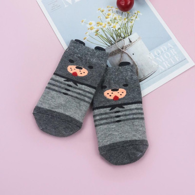 Combo Tất Chống Trượt Cho Bé 0-3 Tuổi LUPERI GT29 chất liệu cotton siêu mềm thấm hút mồ hôi kháng khuẩn an toàn cho da