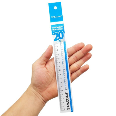 Thước Nhựa Dẻo 20 cm - Stacom SR220