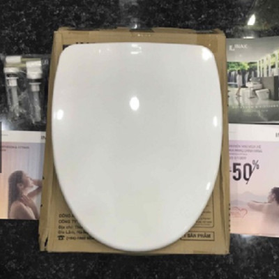 Nắp Bồn Cầu Inax CF500 đóng êm - Hàng Chính hãng - Thay thế nắp cầu Inax C504, C700, C710, C959, C991, C22PVN