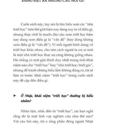 Các Nhà Triết Học Trên Thế Giới Đang Suy Tư Chuyện Gì