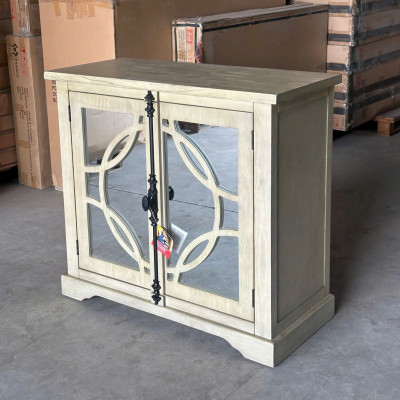 Tủ bếp, tủ trang trí 2 cánh mở SM15CT Tundo KT Ngang 102 x Sâu 46 x Cao 91 / cm